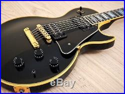 Gibson Les Paul Custom 1980 TIM SHAW PAF Pickups Black Beauty