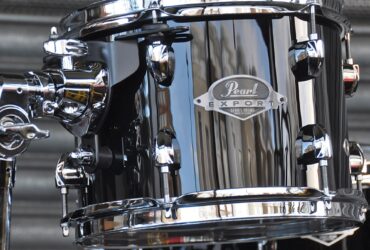 Pearl Export 10", 14" 20" Fusion Kit Shell Pack in Jet Black
